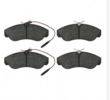 Колодки гальмівні передні (+датчик) Fiat Scudo Peugeot Expert 806 Citroen Jumpy