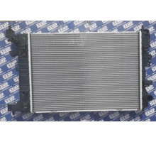 Радіатор Chevrolet Aveo T300 мех КПП АС+ 550×414 плоскі соти