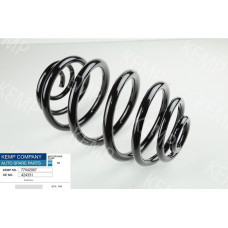 Пружина задняя Opel Omega A сед.усил. d16.1h285mm.(прог.завивка)с утоншением