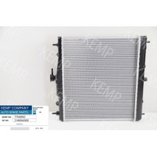 Радиатор Nissan Micra (02-10) Nissan Note (06-12) Renault Clio (05-20)  пл.соты