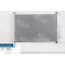 Радиатор кондиционера Toyota Corolla E16 Auris Avensis 627*366