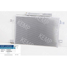 Радиатор кондиционера MB W 169 04-12  W 245  05-11  640*404