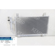Радиатор кондиционера MAZDA CX 3 15-> MAZDA 2 III (DJ)  (14-)602 x 332 x 12 mm