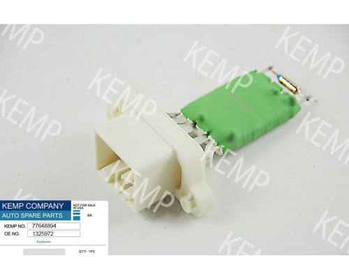 Сопротивление вентилятора печки Ford C-Max Ford Fiesta Ford Focus Ford Fusion