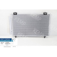 Радиатор кондиционера Toyota Corolla 02-06  648 x 367 x 16 mm