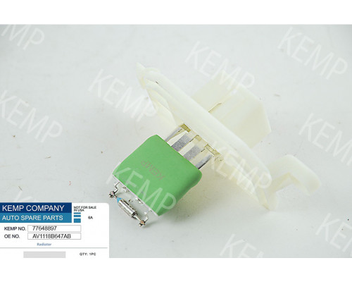 Сопротивление вентилятора печки Ford Focus  C-Max  B-Max