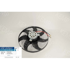 Мотор радиатора VW Transporter 90-03 (диам-345)450W