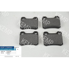 Колодки тормозные задние MB W202 W124