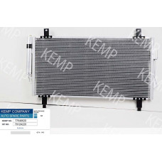 Радиатор кондиционера MITSUBISHI OUTLANDER (GF0, GG0) (12-) 2,0- 2.4 i 708*342