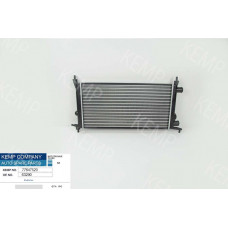 Радиатор  Opel Corsa B 1.0-1.2- 16V 96-00г.530*268 мех.