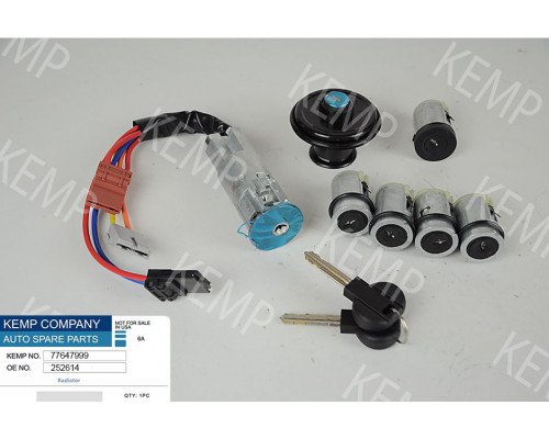 Комплект замків повний Peugeot Expert Citroen Jumpi Fiat Scudo 98->