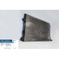 Радиатор VW Sharan Tiguan Seat Alhambra 1.4-1.8TSI 2.0 TDI 08->650*448 плоские
