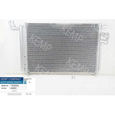 Радиатор кондиционера KIA Rio 05-11 533 x 360 x 16 mm