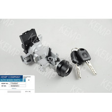 Замок зажигания (в сборе) WV Audi 1K0905851 + 6RA905865 +8E0905855A