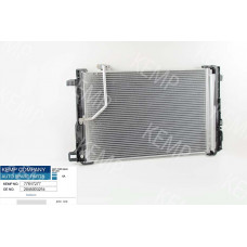 Радиатор кондиционера MB C,E-Class W204,212.207 610*420(без осушителя)