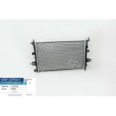 Радиатор Оpel Astra G 98-10 1,2 (1.2-1.6 Украинской сборки)600*377 AC+ конд.
