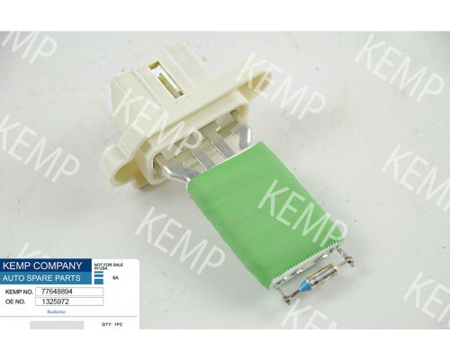 Сопротивление вентилятора печки Ford C-Max Ford Fiesta Ford Focus Ford Fusion