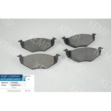 Колодки торм передние  VW Golf 3 Vento Polo Clasic Seat  Ibiza Cordoba Toledo