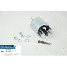 Реле стартера втягивающее Opel/Ford Fiat VW/Audi  (тип Bosch)