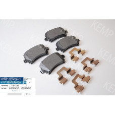 Колодки торм задние  VW Golf 5;6 VW Passat B6/A3 A6 Octavia A5 Cadi 3