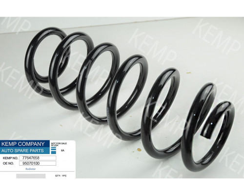 Пружина передняя VW Passat B5 d14h353mm.
