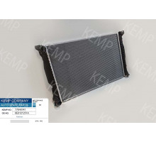 Радіатор Audi A4 1.6 1.8T 2.0FSI 00->р. 630*412 плоскі соти