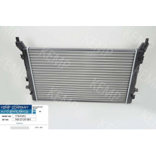 Радиатор Skoda Oktavia VW Cadi Golf Touran А-3 1.2-1.4 TSI 07->625*408(доп.охл.д