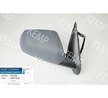 Дзеркало праве електро з обігрівом Skoda Octavia A5 04-> (в зборі під фарбування)