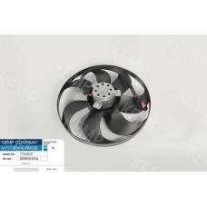 Мотор радиатора  Audi A3 96-01 1.6-1.9/VW  Golf-4 /Skoda  (диам-345)