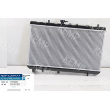 Радиатор KIA Rio 00-> 350 x 645 x 16 mm плоские соты