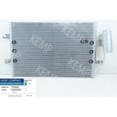 Радиатор кондиционера MB A-Class W168 97-04  578*381