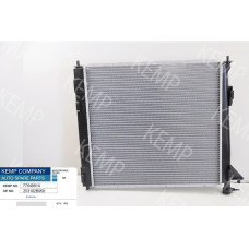 Радиатор HYUNDAI SANTA FE (DM) (12-) 2.0 CRDi 510 x 480 x 25 mm плоские соты