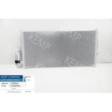 Радиатор Кондиционера NISSAN ALMERA CLASSIC (N16) (06-) 710 x 343 x 16 mm
