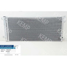 Радиатор кондиционера HONDA CIVIC X (FC) 5 DOORS (16-) 305 x 705 x 12 mm