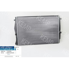 Радиатор Skoda Oktavia VW Golf 7Audi  А-3 2.0 TDI 19->  650*440 (USA)