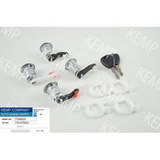 Комплект замков с ключем Renault Master II