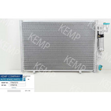 Радиатор кондиционера Ford Fiesta 6 535*385