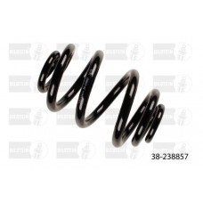 Пружина задняя VW Transporter T5 (прог.завивка)с утоншением  d14*20h285mm.
