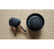 Кришка паливного бака Daewoo Lanos / Chevrolet Aveo + Lacetti I (з ключем)