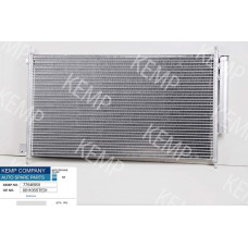 Радиатор кондиционера Honda Accord (CL, CM) 03->   690 x 360 x 16 mm