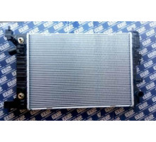 Радіатор Chevrolet Aveo T300 АКП АС+ 550*414 плоскі соти