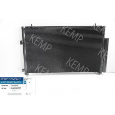 Радиатор кондиционера Toyota RAV4 2.0-2.5 12-> (705 x 408 x 16 mm)
