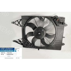 Мотор радиатора  VW  Golf 392mm 250W
