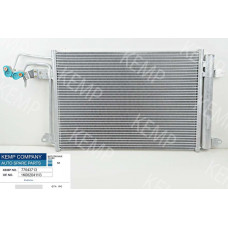 Радиатор кондиционера  Audi A3 VW Golf5 Skoda Octavia A5 580*400 (с осушителем)