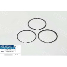 Кольца поршней VW/Audi (75mm)  (1.75*2*3) 1.0-1.3 81- STD на 1цилиндр к-т