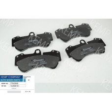 Колодки торм передние  VW Touareg 2.5-6.0 Porsh Cayenne