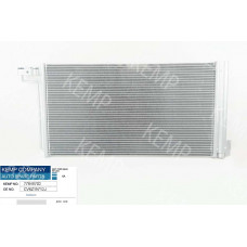 Радиатор кондиционера Ford Focus  mk3 11-14 2.0  (d15.2*D15.2)