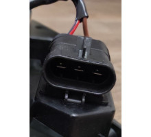 Мотор радіатора Opel Astra H 1.4-1.8 (390mm) 04-> (з дифузором і реостатом)