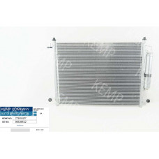 Радиатор кондиционера Chevrolet Aveo (T250;T255) 540*415