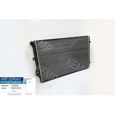 Радиатор Skoda Oktavia, VW Cadi, Golf Touran А-3 1.8-2.0 1.9 TDI 05-> 650*439